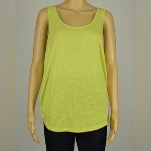 Michael Kors Garden Green Weekend tank top tie back Women’s Large